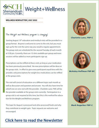 Weight & Wellness Newletter